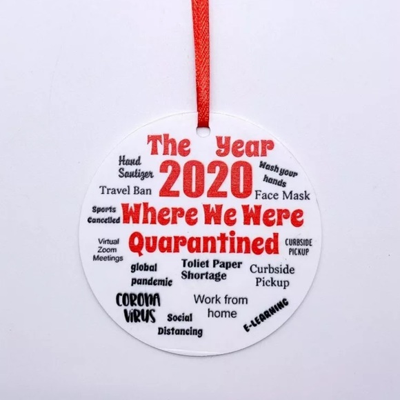 2020 Christmas Tree Ornament Hanging Ornaments - Picture 4 of 16